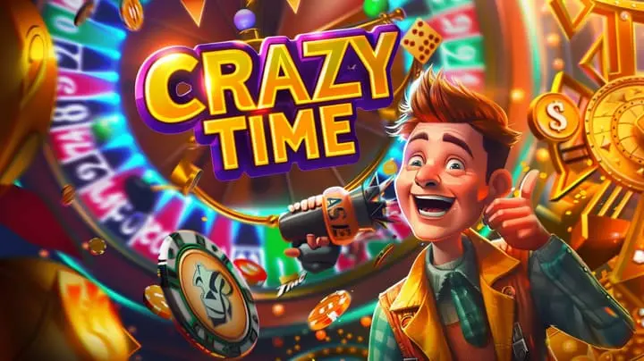 BD89 Crazy Time live show wheel game